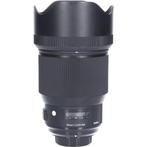 Tweedehands Sigma 85mm f/1.4 DG HSM Art Nikon CM2294, Ophalen of Verzenden, Gebruikt, Standaardlens