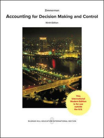 Accounting for Decision Making and Control | 9781259255007, Boeken, Studieboeken en Cursussen, Verzenden