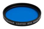 Izumar 48mm 80A Blauw Kleurcorrectiefilter – Balans in Kunst, Verzenden, Nieuw