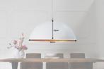 Elegante design hanglamp GLOW 50cm witgouden hanglamp -, Huis en Inrichting, Lampen | Hanglampen, Nieuw, Ophalen of Verzenden