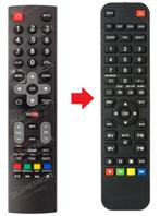 Alternatieve OK ODL55650U-TIB TV afstandsbediening, Verzenden, Nieuw