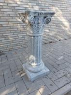 Beeld, Romeinse zuil of pilaar - 82 cm - polyresin