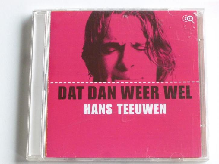 Hans Teeuwen - Dat dan weer wel (2 CD), Cd's en Dvd's, Cd's | Humor en Cabaret, Zo goed als nieuw, Verzenden