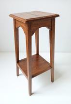 Plantentafel - Eik - Art Deco-Antiek-Piedestal