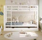 Stapelbed Kinderkamer met Ladder en 2 Slaapplaatsen 90x200, Huis en Inrichting, Slaapkamer | Stapelbedden en Hoogslapers, Verzenden