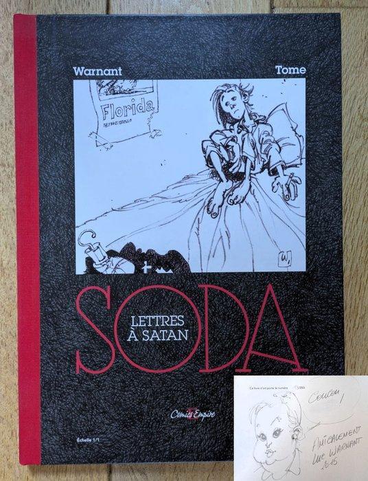 Soda T2 - Lettres à Satan + dédicace + 2 ex-libris - C - 1, Boeken, Stripboeken