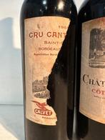 1955 Chateau Cru Cantemerle, 1957 Chateau Rouet, 1967, Verzamelen, Nieuw