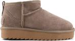 Colors of California Boots - Suede Platform Laarzen - Taupe, Verzenden, Nieuw