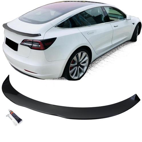 Spoiler Tesla Model 3 Glans Zwart, Auto-onderdelen, Overige Auto-onderdelen, Ophalen of Verzenden