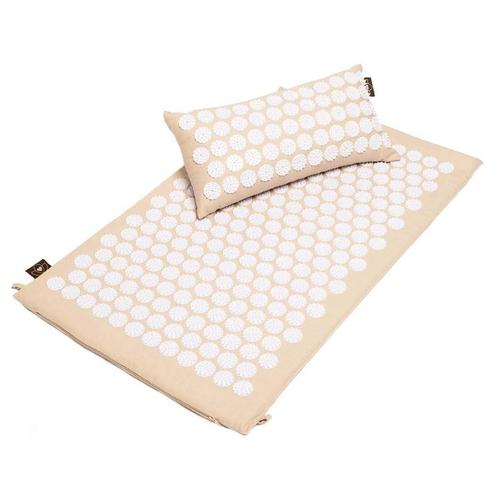 Set spijkermat en spijkerkussen sand - Lotus, Sport en Fitness, Overige Sport en Fitness, Nieuw, Verzenden