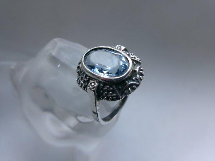 Zilver - Ring - Art Deco, Antiek en Kunst, Kunst | Designobjecten