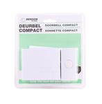 Benson Draadloze deurbel - compact - 16 melodieën - wit -.., Ophalen of Verzenden, Nieuw