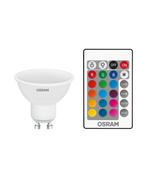 Osram LED GU10 4.5W 250lm 120º RGBW incl. afstandsbedieni.., Ophalen of Verzenden, Nieuw