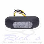 Frontflitser oranje FRISTOM FT-210 LED 12V/DC tot 36V/DC, Auto-onderdelen, Ophalen of Verzenden, Nieuw