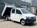 Volkswagen Transporter 2.0 TDI L2H1 DC, Auto's, Gebruikt, Euro 6, Volkswagen, Wit