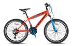 Geroni Magnum 24 inch mountainbike 21 Speed Oranje Blauw, Fietsen en Brommers, Fietsen | Jongens, Nieuw, Ophalen of Verzenden