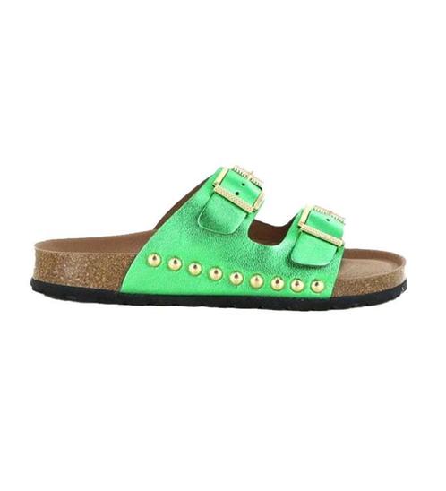 -31% DWRS Label  DWRS Label Malibu  maat 38, Kleding | Dames, Schoenen, Slippers, Groen, Nieuw, Verzenden