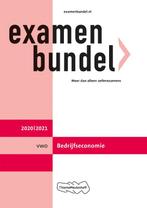 Examenbundel vwo Bedrijfseconomie 20202021 9789006781304, Boeken, Zo goed als nieuw