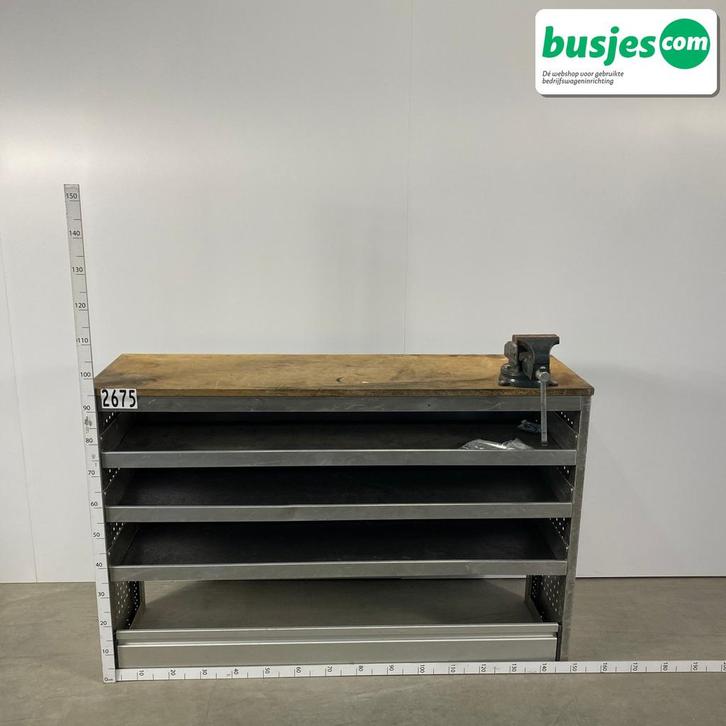 Aluca bedrijfswageninrichting 1510x435x975mm (2675), Auto diversen, Overige Auto diversen, Ophalen of Verzenden