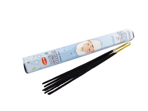 HEM Baby Powder Wierook (pakje á 20 stokjes) (Wonen) (Wonen, Huis en Inrichting, Woonaccessoires | Overige, Nieuw, Ophalen of Verzenden