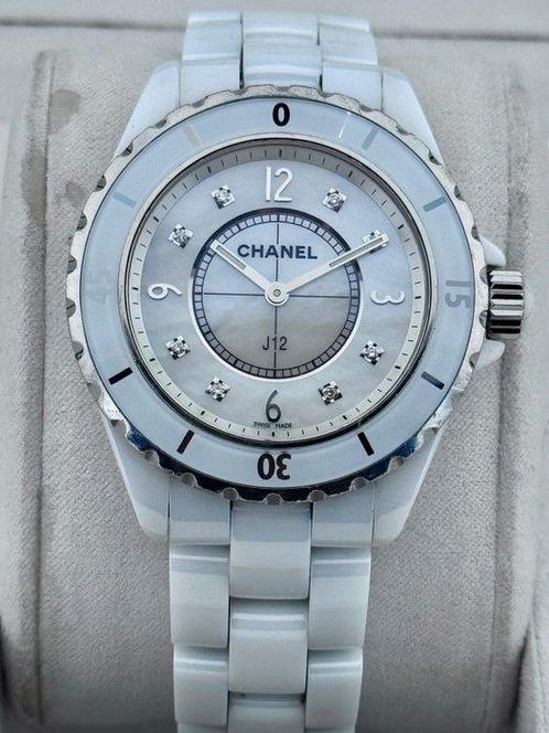 Chanel - J12 Ceramic Daimond - O.D 57668 - Dames - 2010, Sieraden, Tassen en Uiterlijk, Horloges | Heren