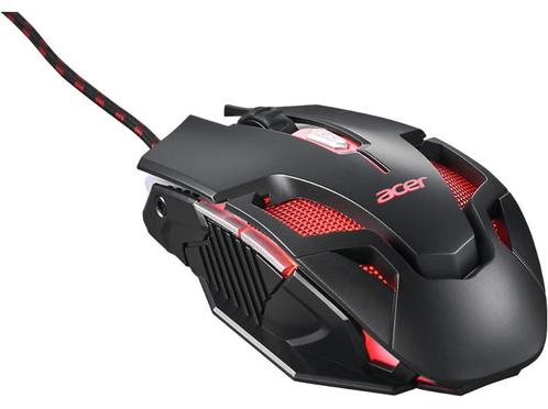 Acer -  Nitro Ii Nmw200 Gamingmuis  - Zwart, Computers en Software, Muizen, Gaming muis, Bedraad, Nieuw, Muis, Verzenden
