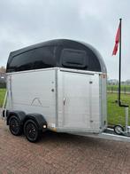Uniek! Nieuwstaat Bockmann 1,5 paards met zadelkamer!, Dieren en Toebehoren, Ophalen, Nieuw, Aluminium, 1½-paards trailer