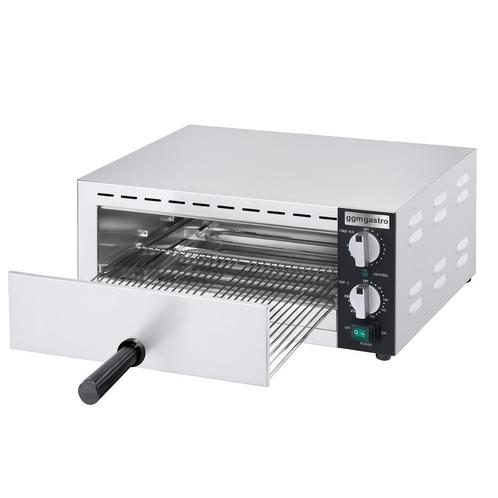 GGM Gastro | Elektrische mini Pizza/Tarte flambée oven - 1 x, Zakelijke goederen, Horeca | Keukenapparatuur, Nieuw in verpakking