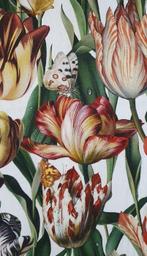 Art Nouveau-stof met tulpen - 300x280cm - Realistisch