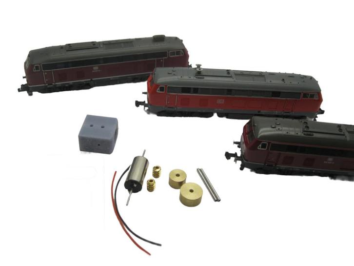 micromotor NF032C Klokankermotor ombouwset voor Fleischmann, Hobby en Vrije tijd, Modeltreinen | N-Spoor, Gelijkstroom, Overige typen