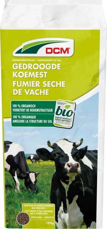 DCM Bio Gedroogde Koemest 10kg, Tuin en Terras, Aarde en Mest, Ophalen of Verzenden