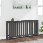 vidaXL Radiatorombouw 169x19x84 cm massief grenenhout grijs, Doe-het-zelf en Verbouw, Verwarming en Radiatoren, Verzenden, Nieuw