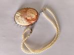 Parel - Zilver - Cameo - Parel Akoya, Nieuw