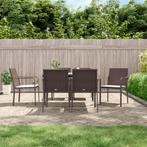 vidaXL 7-delige Tuinset met kussens poly rattan en staal, 6 zitplaatsen, Nieuw, Tuinset, Verzenden