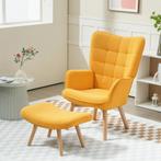 TRUUSK Oorfauteuil Met Voetenbank, Relaxfauteuil, Gestoffeer, Huis en Inrichting, Fauteuils, Verzenden, Nieuw