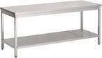 RVS Werktafel | 180 x 70 x 85 x cm Saro, Verzenden, Nieuw in verpakking
