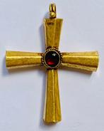21,6 kt goud Kruis - 5.8 cm - Renaissance gouden kruis