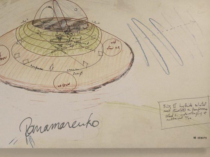 Panamarenko (1940-2019) - Bing II, Antiek en Kunst, Kunst | Tekeningen en Foto's