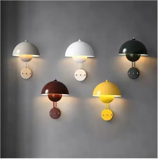 Moderne Wand- &amp; Tafellamp – E27 LED Metaal Glas Design, Huis en Inrichting, Lampen | Wandlampen, Nieuw, Verzenden