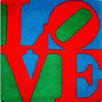 Robert Indiana (1928-2018) - LOVE Teppich Wool 74 x 74 cm, Antiek en Kunst