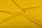 Texture stof geel - 25m bi-stretch op rol, Hobby en Vrije tijd, Stoffen en Lappen, 200 cm of meer, Nieuw, Polyester, Ophalen of Verzenden