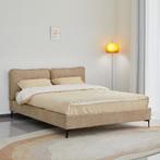 *WOONWINKEL* Bedframe Beige Stof 180x200 Cm, Verzenden, Nieuw, Beige