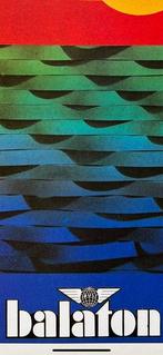 So-Ky - Balaton (Lake) IBUSZ poster - Bauhaus style