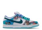 Nike SB Dunk Low Futura Laboratories Bleached Aqua, Kleding | Heren, Overige kleuren, Verzenden, Nike, Nieuw