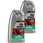 Motorex Aanbieding: 2 X Top Speed 4T 10W40 1L, Verzenden
