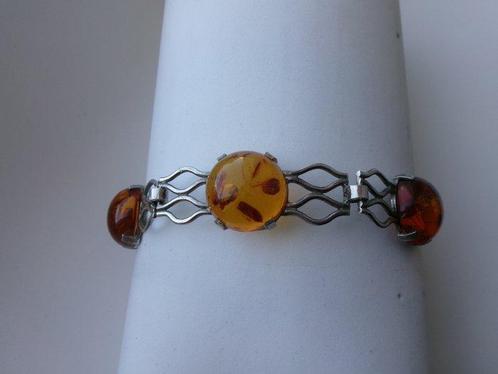 Zilver, Bergkristal - Armband - Art Deco, Antiek en Kunst, Kunst | Designobjecten