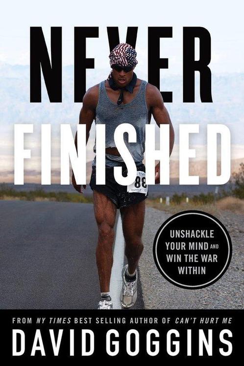 9781544534077 Never Finished David Goggins, Boeken, Studieboeken en Cursussen, Nieuw, Verzenden