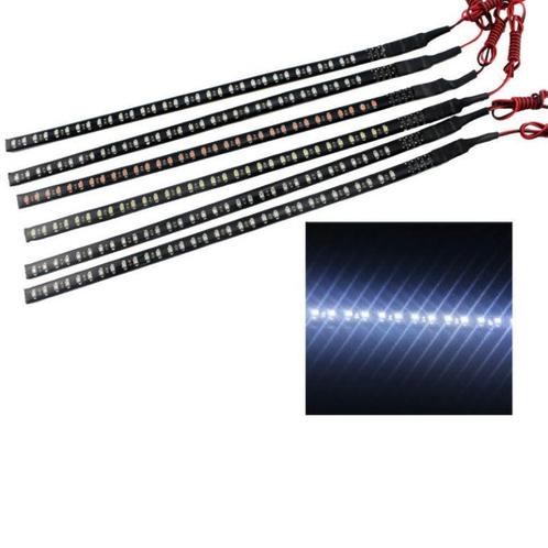 LED Knight Rider strip - WIT - 30 cm - 12 volt, Auto diversen, Tuning en Styling, Ophalen of Verzenden