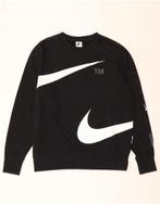 NIKE Mens Graphic Sweatshirt Jumper Large Black Cotton, Kleding | Heren, Verzenden, Nieuw