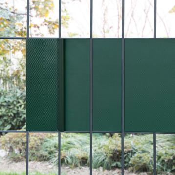 [en.casa] Privacyfolie voor hek vlechtband 140 m mosgroen ma
